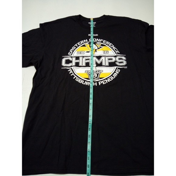Pittsburgh Penguins Reebok 2016 "Eastern Conference Champions"  T-Shirt XL - Picture 2 of 5